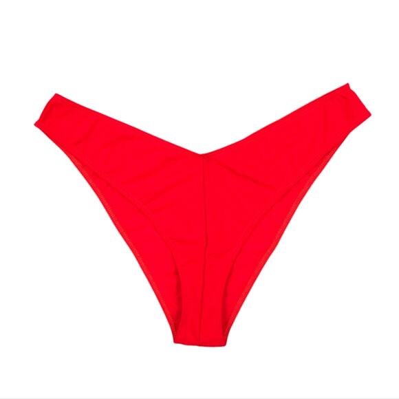 Reformation Red Bikini Bottom - Picture 3 of 8